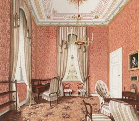 Een kamer in de residentie van de gouverneur, Hermannstadt